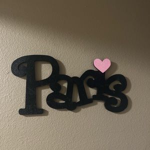 Paris sign